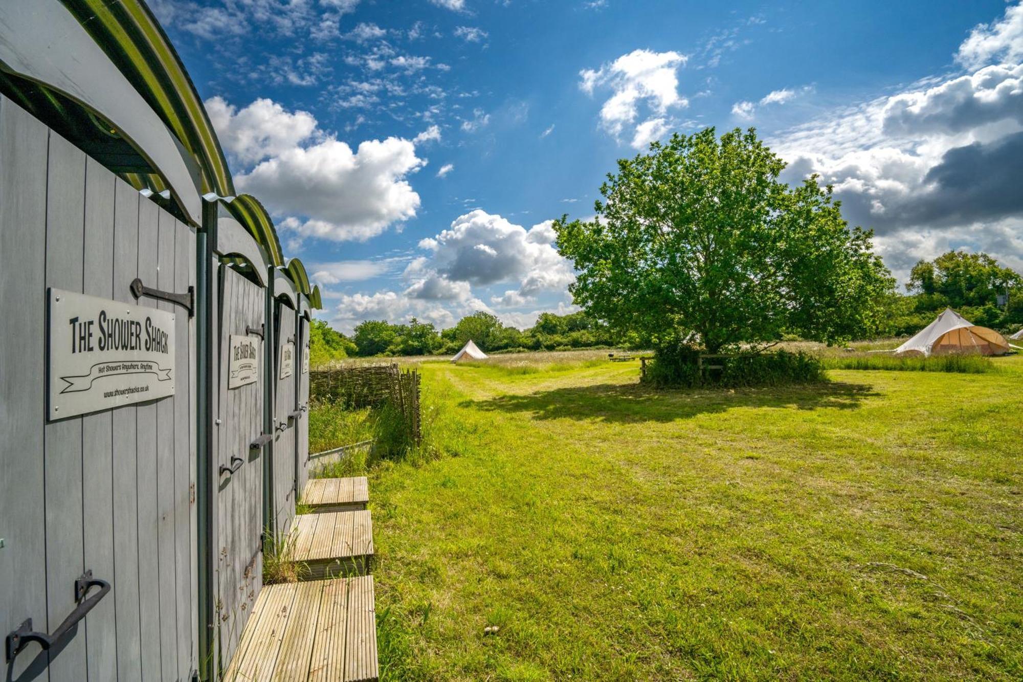 Cowslip At Blancas Bell Tents Villa Ringstead  Exterior photo