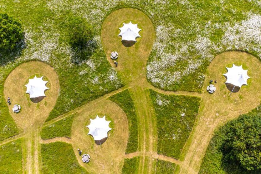 Cowslip At Blancas Bell Tents Villa Ringstead  Exterior photo